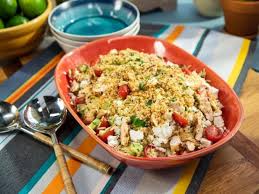 Greek Chicken And Orzo Pasta Salad Recipe Food Network Recipes Orzo Pasta Salad Orzo Pasta