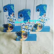 Puppy Dog Pals Centerpieces Puppy Dog Pals Party Visit Us Alondrasdesigns To Order Boy Birthday Parties Dog Birthday 1st Birthday Princess