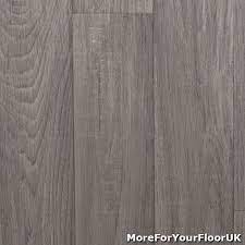 Pale grey wood plank vinyl flooring tarkett 2m / 3m / 4m wide x any length new. Mid Grey Wood Plank Vinyl Flooring Slip Resistant Lino 4m Cushion Floor Kitchen Ebay