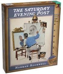 Shop the largest selection of norman rockwell saturday evening post jigsaw puzzles and more, direct from norman rockwell museum store! Jigsaw Puzzles 1000 Piece Puzzle Bgi Puzzles Norman Rockwell Triple Self Portrait Toys Games