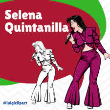 Selena quintanilla color by number: Selena Quintanilla Spanish Clipart By Luigi Clipart Tpt