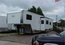 2018 avenger 21rbs couples travel trailer with a slideout. Atc Aluminum T6 Toy Hauler With Slide Out Trailer With Living Quarters Advantage Trailer