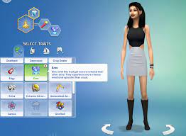 Create your characters, control their lives, build their houses, place them in new relationships and do mu. Mod The Sims Emo Trait Sims 4 Sims 4 Traits Sims