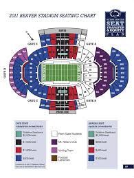 beaver stadium seating chart