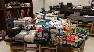 MCC students collect blankets and goods for homeless people