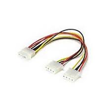 Power Supply 4-Pin Molex Y-splitter 18AWG, Ziotek, ZT1130270