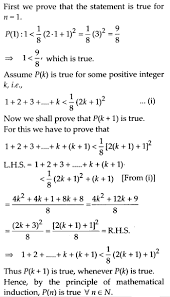 Ncert Solutions For Class 11 Maths Chapter 4 Principle Of Mathematical Induction Ex 4 1 Cbsetuts Com Https Www Mathematical Induction Math Math Vocabulary