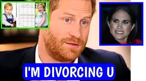 HOT NEWS SHOCK! Harry In Tears As He Announce His Divorce With Meghan After  DNA TEST Reveals He Has No Kids. Full story below👇👇👇