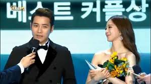 Kim ye seul yi (김예슬이) birthday han yeseul facts: 31 12 14 Joo Sang Wook Han Ye Seul Best Couple Sbs Drama Awards 2014 Youtube