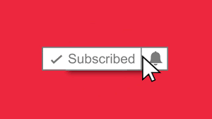 Animated Youtube Subscribe Button And Notification Bell In 2021 Youtube Editing Green Screen Video Backgrounds Writing Words