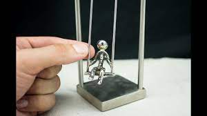 Maybe you would like to learn more about one of these? Little Swinging Guy Kinetic Balancing Desk Toy Sculpture Physics Art Youtube