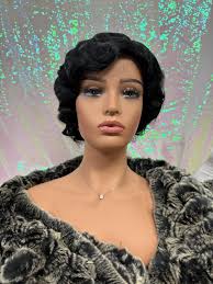 Old Hollywood Wig Styled