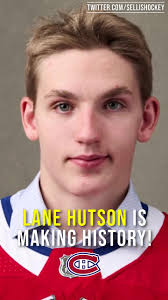 The Montreal Canadiens have a good one in Lane Hutson. #Lanehutson #nh...