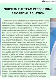 Although the most common way of completing a capstone project is to select from alternate projects Nursing Capstone Project Template
