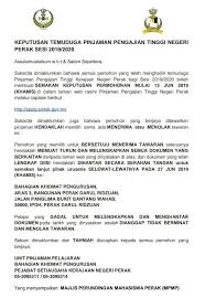 You can use this list of domains in order to understand what content perak.gov.my anchors cloud. Keputusan Temuduga Pinjaman Pengajian Tinggi Negeri Perak Sesi 2019 2020 Assalamualaikum W B T Salam Sejahtera Sukacita Dimaklumkan Bahawa Semua Pemohon Yang Telah Menghadiri Temuduga Pinjaman Pengajian Tinggi Kerajaan Negeri Perak Bagi Sesi 2019 2020