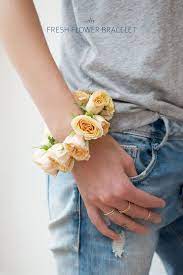 Diy Fresh Flower Bracelet Collective Gen Flower Bracelet Flower Bracelet Diy Fresh Flowers