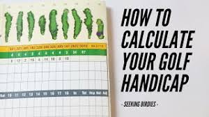 Get a handicap with just 5 scores. How To Calculate Your Handicap Here S The Formula Youtube