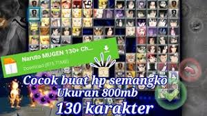 Download game naruto mugen android ukuran kecil. Full Char Game Naruto Mugen Android Ukuran Kecil 800mb Youtube