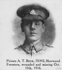 Private Alfred Thomas Beck