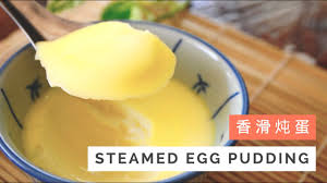 Cooking recipes no egg desserts custard desserts. Steamed Egg Pudding Recipe é¦™æ»'ç‚–è›‹å¸ƒä¸ Huang Kitchen Youtube