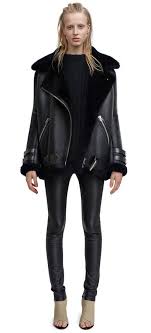 Acne Studios Velocite Navy Fashion Jackets Sherling Jacket
