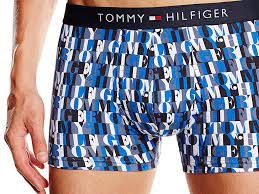 Boxerky Tommy Hilfiger Flag Trunk Logo Modrá - Ménage.cz