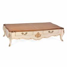 Just like any great outfit, your living room look needs the right staple to tie it all together. French Style Coffee Table Lepage De Style Oficina Inglesa Oak Mahogany Glass