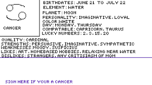 Read about cancer signs, stages, cells, symptoms, and types. Pixilart Cancer Zodiac Sign By Unicornart