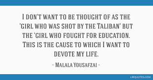 Can she really prove her identity? I Don T Want To Be Thought Of As The Girl Who Was Shot By The