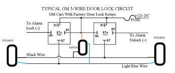 Understanding how an alarm system works: Power Door Lock Wiring