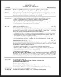 general contractor resume sample