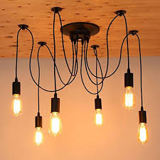 Stillcool Vintage Retro Chandeliers Farmhouse Antique Ceiling Lights Fixtures Lighting Without Bulb Hour Modern