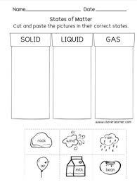 Looking for free pdf chemistry worksheets that you can print? Matter Solid Liquid Gas Interactive Worksheet