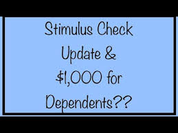 Stimulus Check Update 1 000 For Dependents Ssdi Ssa Ssi Social Security Saturday Oct 10th Youtube