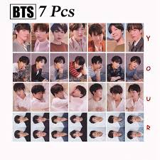 Lomo cards are unofficial and made by a third party. 7pcs Kpop Bangtan Boys Album Love Yourself Tear Fake Love Photo Card Lomo Cards Wish Bts Love Yourself Lomo Card Photocard