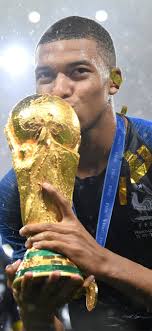 Kylian Mbappe Celebrates Fifa World Cup Win Samsun Iphone X Wallpapers Free Download