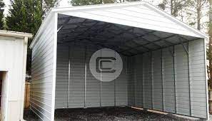 Buy the best standard metal carports online from carport direct! Wind Snow Rated Metal Carport 26x31x10 Vertical Style Triple Wide