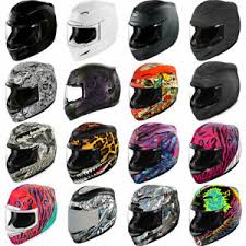Details About 2019 Icon Airmada Full Face Motorcycle Helmet Dot Pick Size Graphic