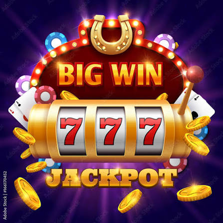 Photography Poster Big win 777 lottery vector casino concept with slot  machine | Wall Art | Abposters.com