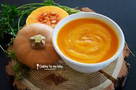 Recette De Veloute De Courge Butternut Carotte Et Cannelle Pour Bebe Des 6 Mois Cooking For My Baby Veloute Courge Courge Butternut Butternut