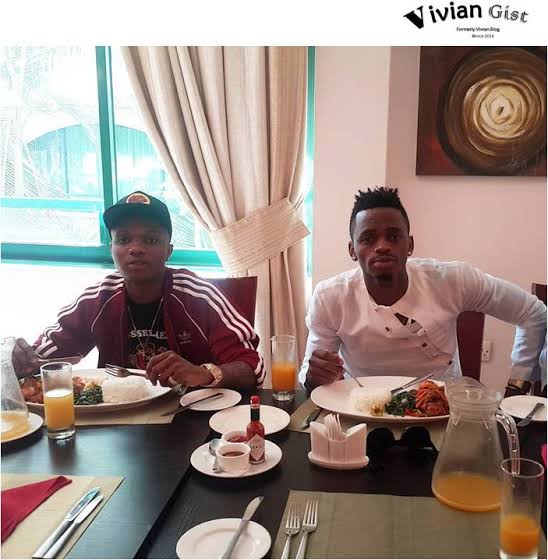 Image result for diamond and wizkid"