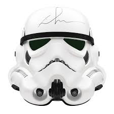Signed George Lucas Stormtrooper Helmet Sells For 245 000 At Auction Stormtrooper Helmet Star Wars Stormtrooper Stormtrooper
