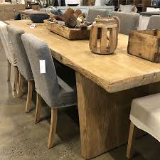 Buy top selling products like southern enterprises landsmill natural reclaimed wood end table and southern enterprises dorville patchwork reclaimed wood end table. Beachwood Designs Chunky Reclaimed Timber Tables Available Is 2440 And 2750mm Stock Of Our Loose Cover Chairs Arrives Tomorrow
