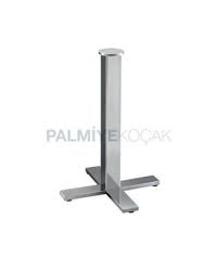 krom kapli metal masa ayagi masa ic mekan ic dekorasyon