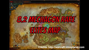 8 2 Mechagon Rare Elites Only Map Info Youtube