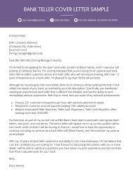 Application and indemnity for invoice financing. Bank Teller Cover Letter Example Resume Genius