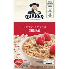 Looking for the satisfying organic alternative? Quaker Instant Oatmeal Original Nutrition Ingredients Greenchoice