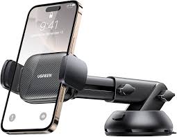 Support téléphone voiture ventouse rétractable