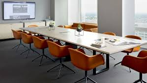 60″ table with 10 chairs. Shared Spaces Design And Planning Knoll