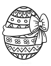 Easter egg templates and coloring pages. 66 Easter Egg Coloring Pages Templates Free Printables